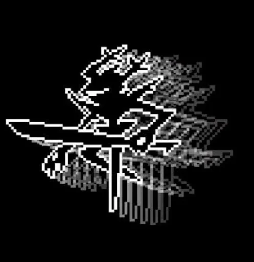 🤩 Стикер «Roaring Knight Deltarune» для Telegram