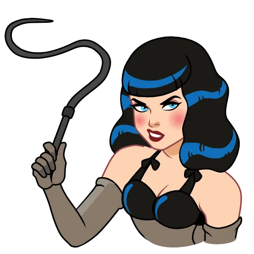 Стикер 7 Bettie Page