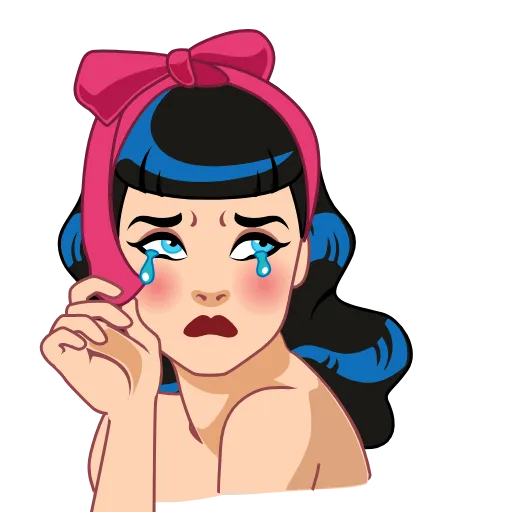 Стикер 9 Bettie Page
