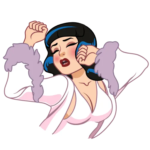 Стикер 24 Bettie Page