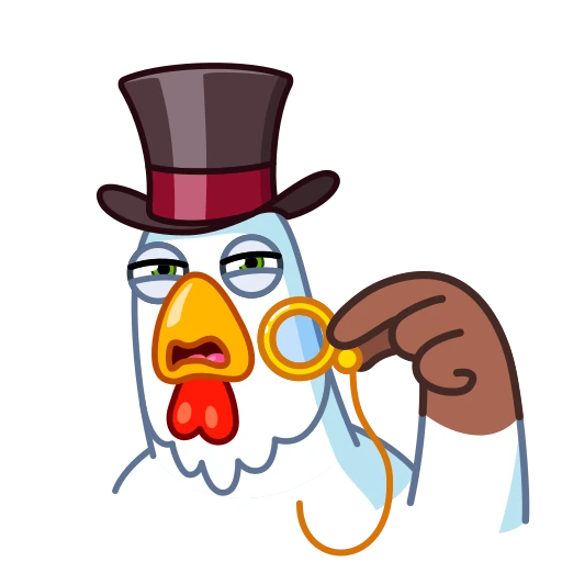 🧐 Стикер «Cock Around the Clock» для Telegram