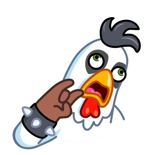🤘 Стикер «Cock Around the Clock» для Telegram