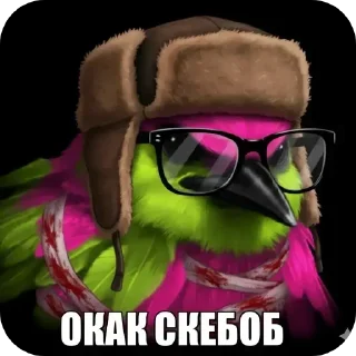 Стикер 36 Birds Memes