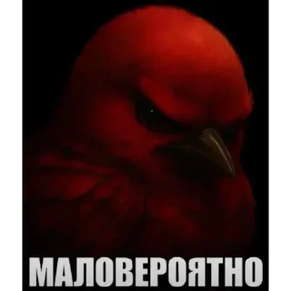 Стикер 2 Birds Memes