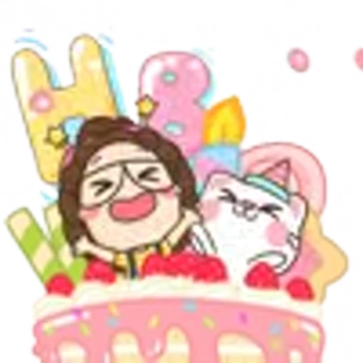 🎂 Эмодзи «Birthday collection» для Telegram