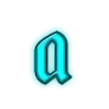 ☣️ Эмодзи «Бирюза-Неон» для Telegram