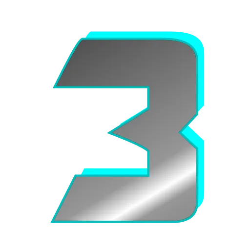 Стикер 10 animated #latin #cyrillic #numbers #font