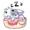 😴 Эмодзи «Бисквит [Без текста]» для Telegram