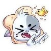 😠 Эмодзи «Бисквит [Без текста]» для Telegram