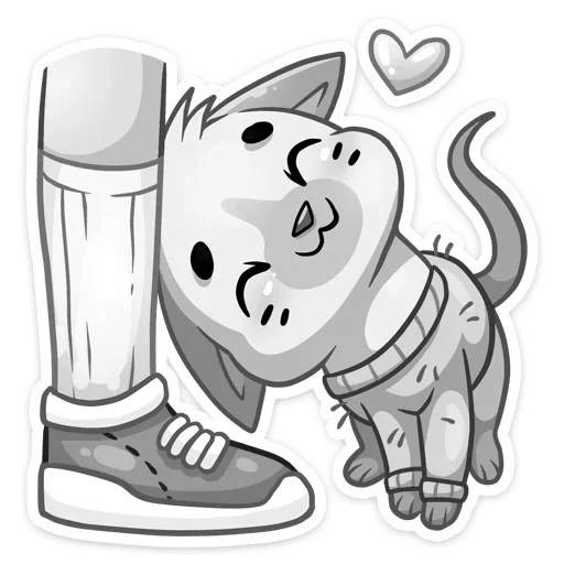 🎀 Стикер «Бисквит в свитере серый» для Telegram