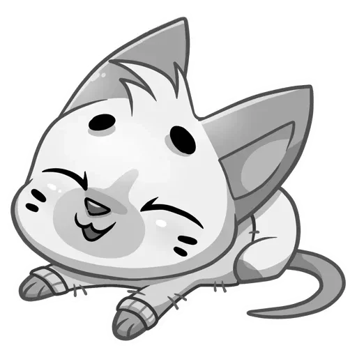 🎀 Стикер «Бисквит в свитере серый» для Telegram