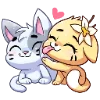 😘 Эмодзи «Бисквит и Ванилька» для Telegram
