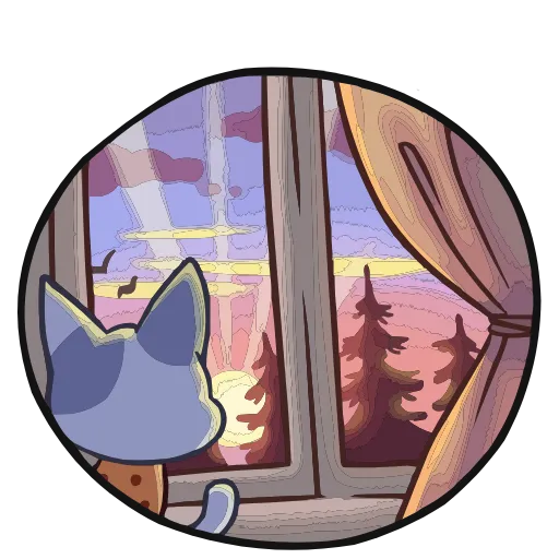 Стикер 45 Набор эмоджи «Бисквитное печенье» из ВК в HD качестве