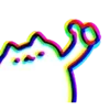 Стикер 5 Cats Here