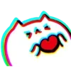Стикер 26 Cats Here