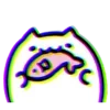 Стикер 9 Cats Here