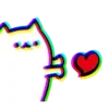 Стикер 22 Cats Here