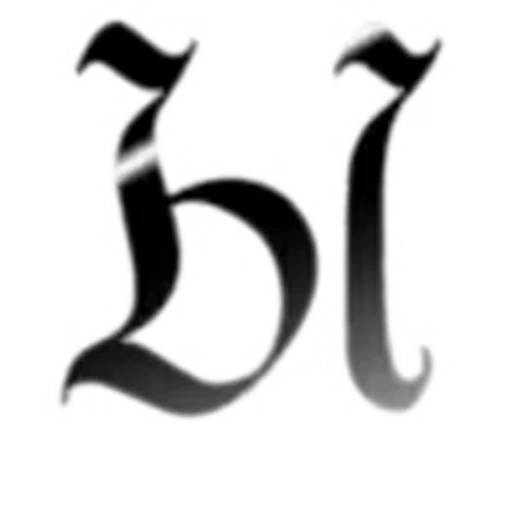 🖤 Эмодзи «Black - черные буквы» для Telegram