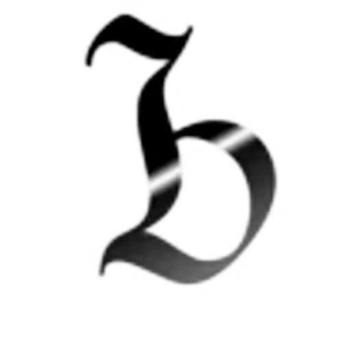 🖤 Эмодзи «Black - черные буквы» для Telegram