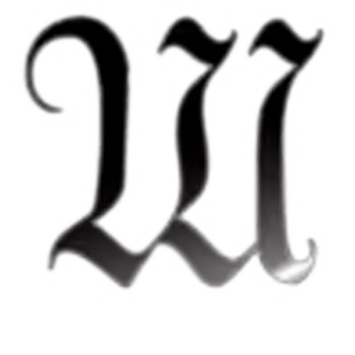 🖤 Эмодзи «Black - черные буквы» для Telegram