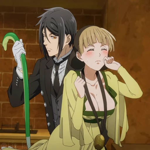 🥵 Стикер «Black Butler Emerald Witch Arc» для Telegram