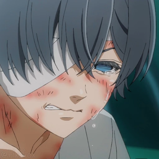 😭 Стикер «Black Butler Emerald Witch Arc» для Telegram