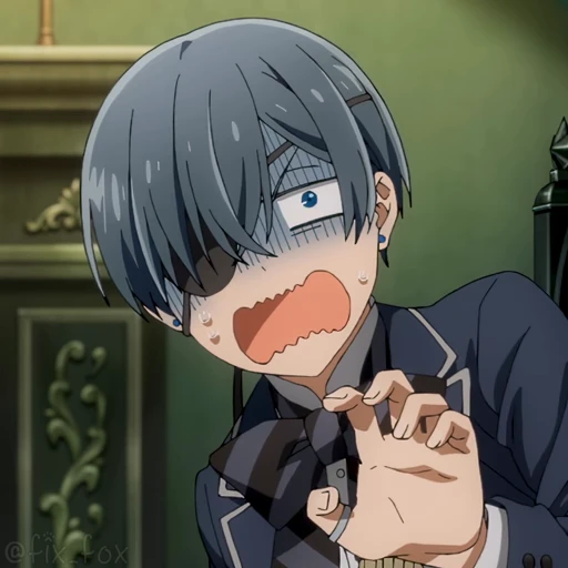 😨 Стикер «Black Butler Emerald Witch Arc» для Telegram