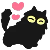 Стикер 31 Black Cats