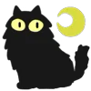 Стикер 50 Black Cats