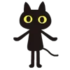 Стикер 20 Black Cats