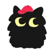 Стикер 45 Black Cats