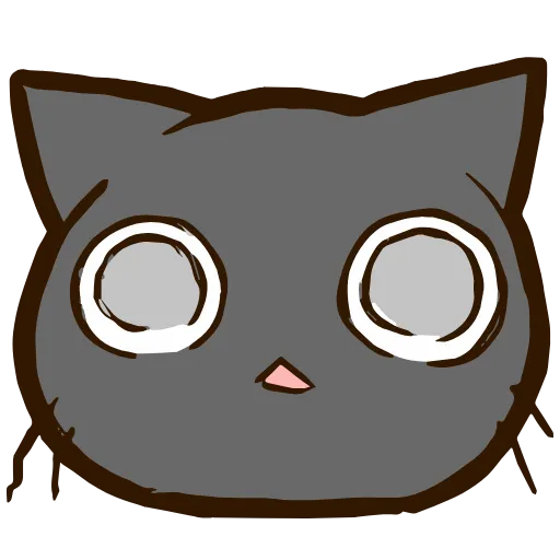 Стикер 14 Black Cat HD