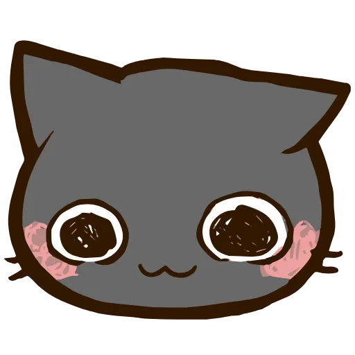 Стикер 5 Black Cat