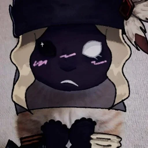 🍷 Стикер «Black Dahlia Skullgirls» для Telegram