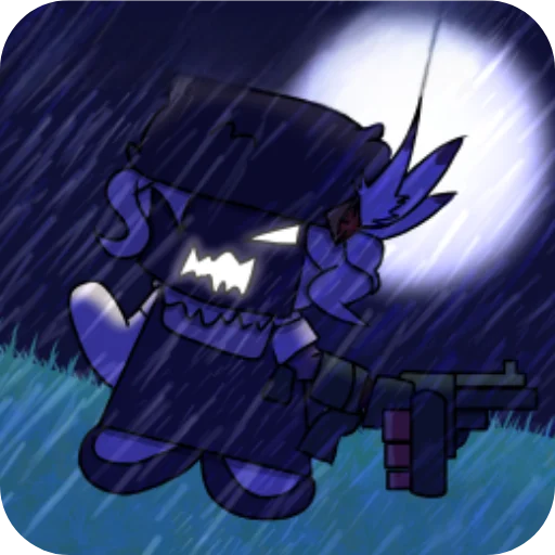 👍 Стикер «Black Dahlia Skullgirls» для Telegram