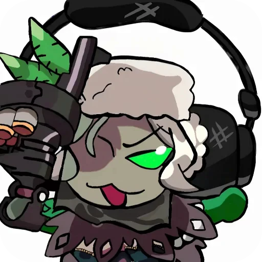 Стикерпак Black Dahlia Skullgirls для Telegram