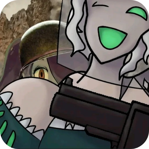 📖 Стикер «Black Dahlia Skullgirls» для Telegram