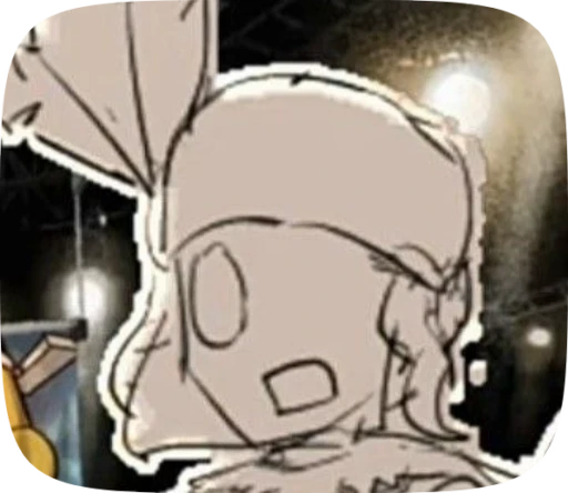 🌟 Стикер «Black Dahlia Skullgirls» для Telegram