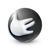 Стикер 44 Black Face Emoji