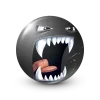 Стикер 50 Black Face Emoji