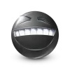 Стикер 13 Black Face Emoji