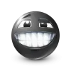Стикер 38 Black Face Emoji