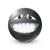 Стикер 7 Black Face Emoji