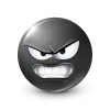 Стикер 36 Black Face Emoji