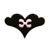 🩷 Эмодзи «Черно-розовые эмодзи» для Telegram