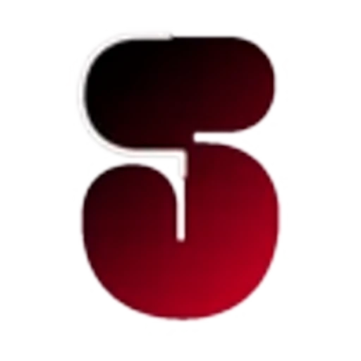 🖤 Эмодзи «Черно-красные буквы, градиент» для Telegram