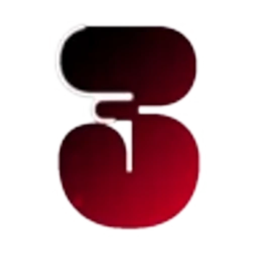 🖤 Эмодзи «Черно-красные буквы, градиент» для Telegram