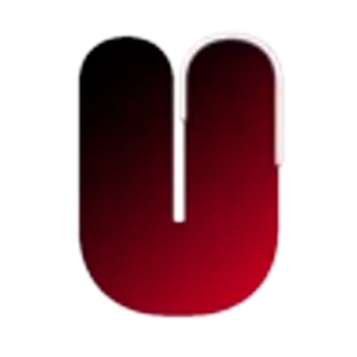 🖤 Эмодзи «Черно-красные буквы, градиент» для Telegram