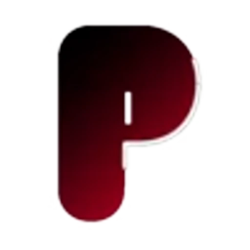 🖤 Эмодзи «Черно-красные буквы, градиент» для Telegram