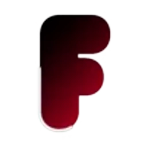 🖤 Эмодзи «Черно-красные буквы, градиент» для Telegram